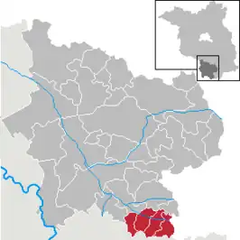 Kaart van Schradenland