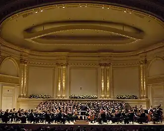 Het Isaac Stern Auditorium in Carnegie Hall