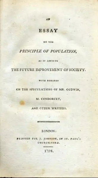 Titelpagina van de 1e druk uit 1798