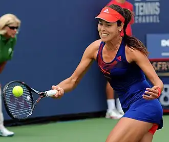 Winnares in het enkelspel, Ana Ivanović