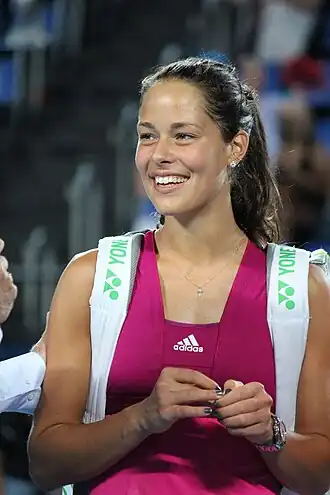 Winnares in 2011: Ana Ivanović