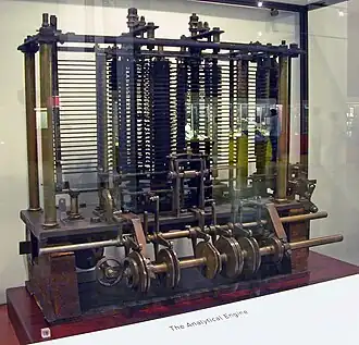 De analytische machine van Babbage