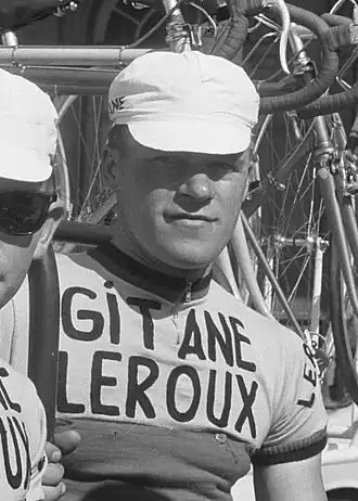 Novak tijdens de Tour de France van 1962
