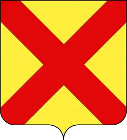 Het voormalige wapen van Bertem (1946-1989)