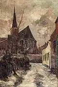 Ancienne église Saint-Servais (Clémence Michel, 1905, collectie: Gemeente Schaarbeek)