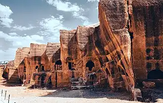 De oude stad Dara in het district Artuklu