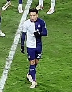 Stroeykens in 2023 met Anderlecht