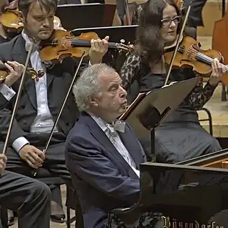 András Schiff in Gewandhaus te Leipzig, 3 September 2016