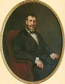 Dionysius Andrássy (1835-1913): in de familie Andrássy, de laatste eigenaar van het fort Krásna Hôrka.