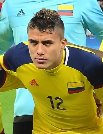 Roa in 2016 als speler van Colombia