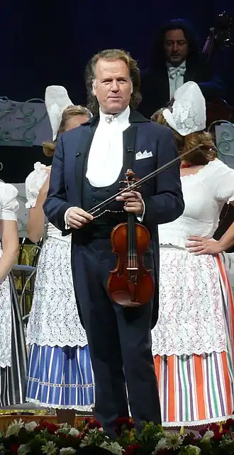 André Rieu tijdens een optreden (2009)