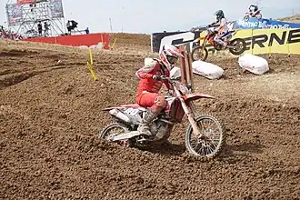 Adamo in 2022 tijdens de GP Spanje