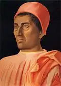 Andrea Mantegna: Portret van Carlo de' Medici