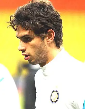 Ranocchia in 2011 als speler van Internazionale