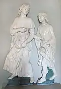 Andrea della Robbia: De aartsengel Gabriël en Tobiolo