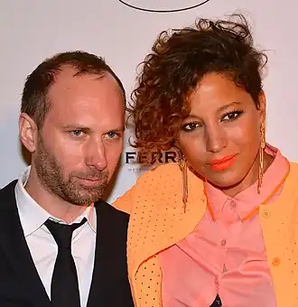 Andreas Unge en Jessica Folcker, januari 2013