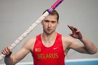 Tijdens de EK indoor 2011, Parijs