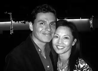 Tamlyn Tomita met Andres Useche in 2010.