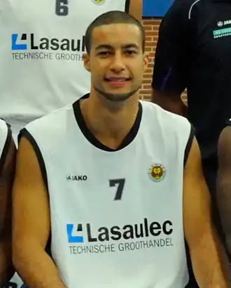 Dawson voor Aris Leeuwarden in 2011