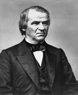 Andrew Johnson (c 1855 - c. 1865)