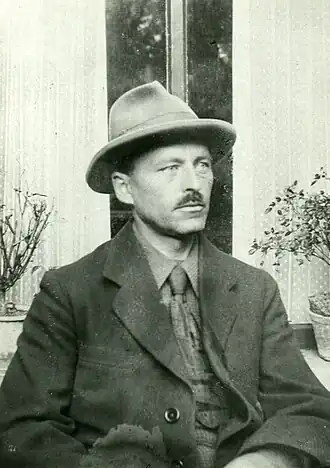 Portret van Andries van der Sloot, c. 1920