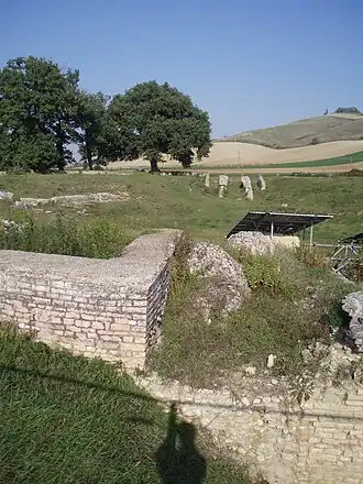 Fundamenten van het Romeins amfitheater