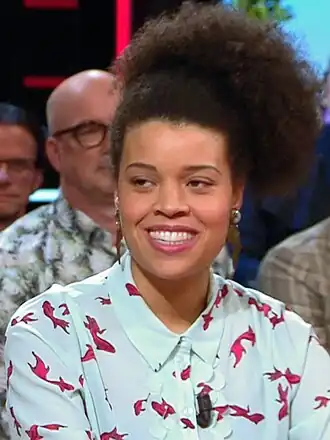 Angelique Houtveen bij DWDD, 2018