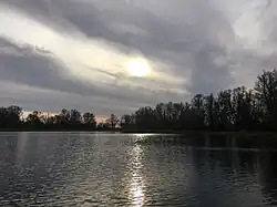 Het Zuidergat, een tichelgat in de uiterwaarden