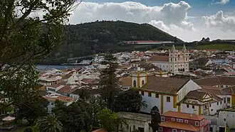 Uitzicht op Angra do Heroísmo