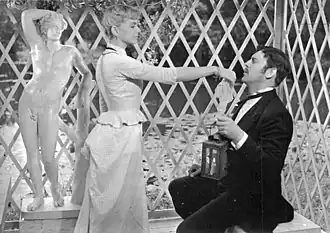 Anita Bjork en Ulf Palme in Freule Julie