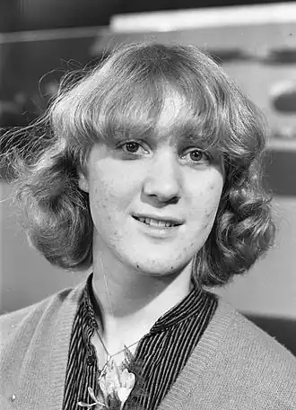 Anita Staps in 1980