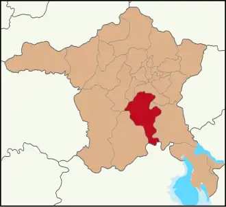 Kaart van Gölbaşı