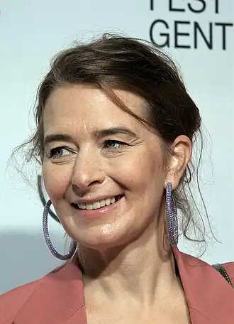 Anke Blondé (2020) op het Film Fest Gent bij de voorstelling van Red Light