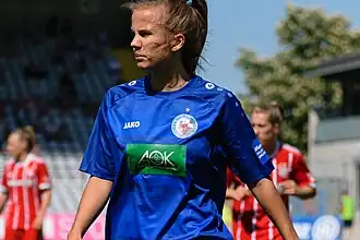 Gasper bij 1. FFC Turbine Potsdam in 2018