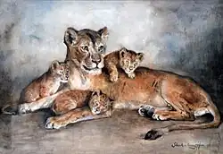 Leeuwenfamilie (1911)