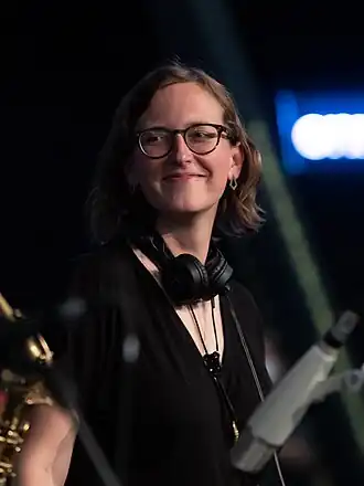 Anna Webber op het Moers Festival 2022