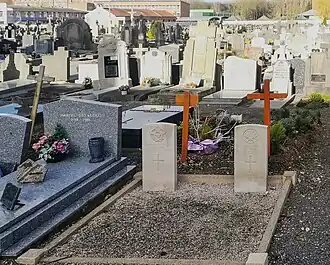 Britse graven uit de Tweede Wereldoorlog