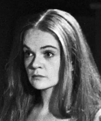 Anne Marit Jacobsen in 1972