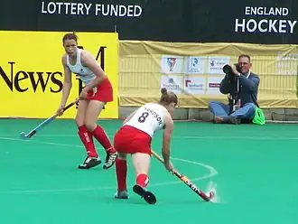 Helen Richardson (rechts) en Anne Panter