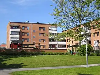 Appartementencomplex in Annetorp.