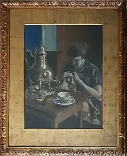 Annie, 48x63cm, gouache, 1926