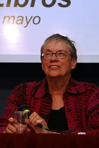 Annie Proulx op de Frankfurter Buchmesse 2009