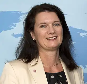 Ann Linde in 2016