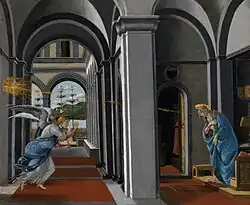 Sandro Botticelli: De aankondiging aan Maria