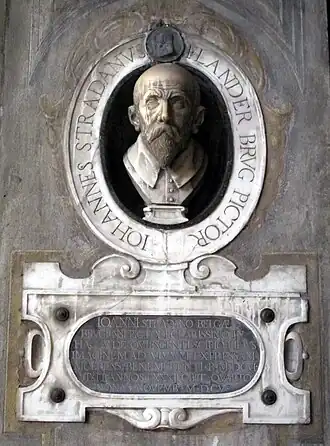 Grafmonument Stradanus in Florence