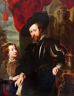 Rubens en Albert in de Hermitage te Sint-Petersburg