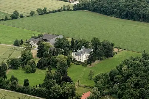Luchtfoto Kasteel Eggeringhausen
