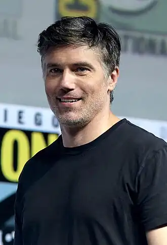 Anson Mount in 2018 op San Diego Comic-Con International