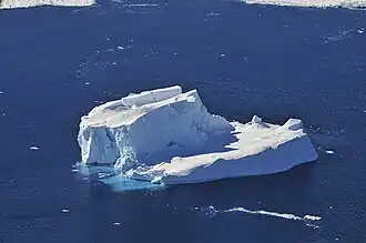 IJsschots in de Amundsenzee