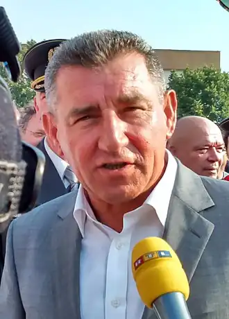 Ante Gotovina in 2015 bij de herdenking 20 jaar na Operatie Storm